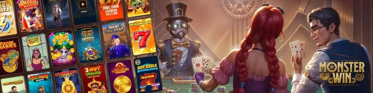 jeux sur Monster Win Casino