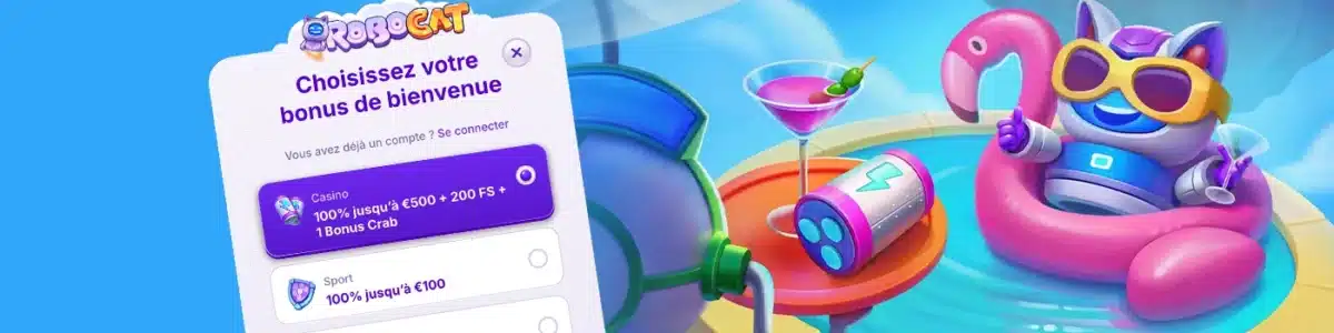 aller sur robocat casino