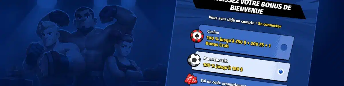 s’inscrire sur BigClash Casino