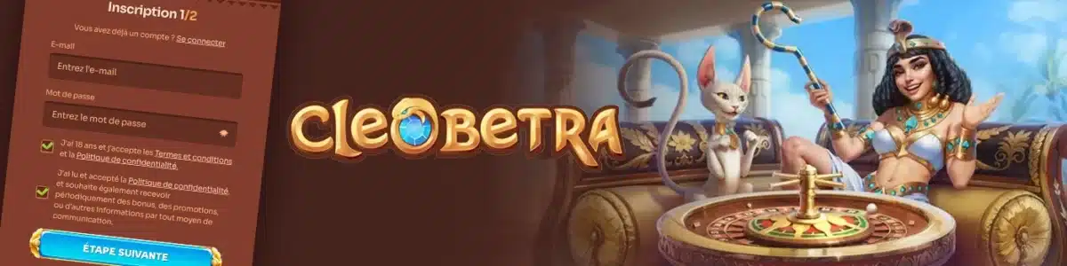 L'inscription sur Cleobetra