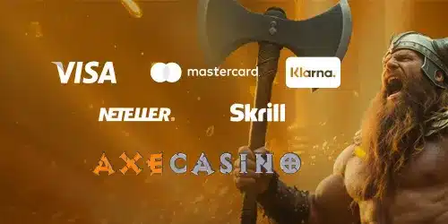 paiements sur Axe Casino