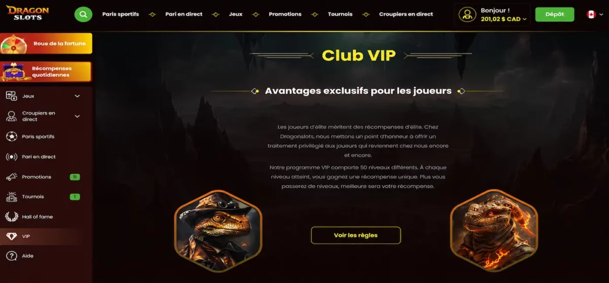 Dragon Slot VIP